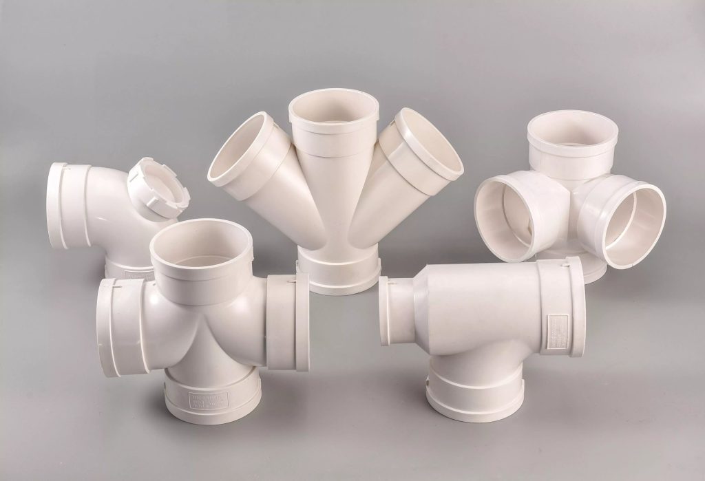 APEX PVC fittings in 110mm size - Leak-proof connectors for PVC pipes