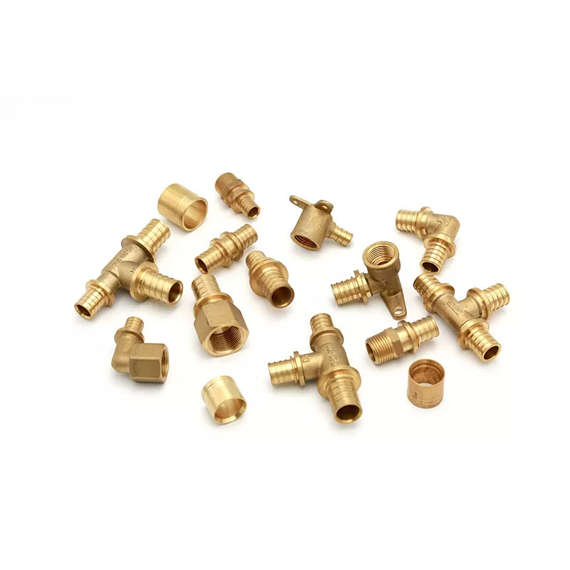 Sliding brass fittings for PEX-A/PEX-B plumbing, corrosion-resistant DZR brass in 16mm/20mm/25mm/32mm sizes